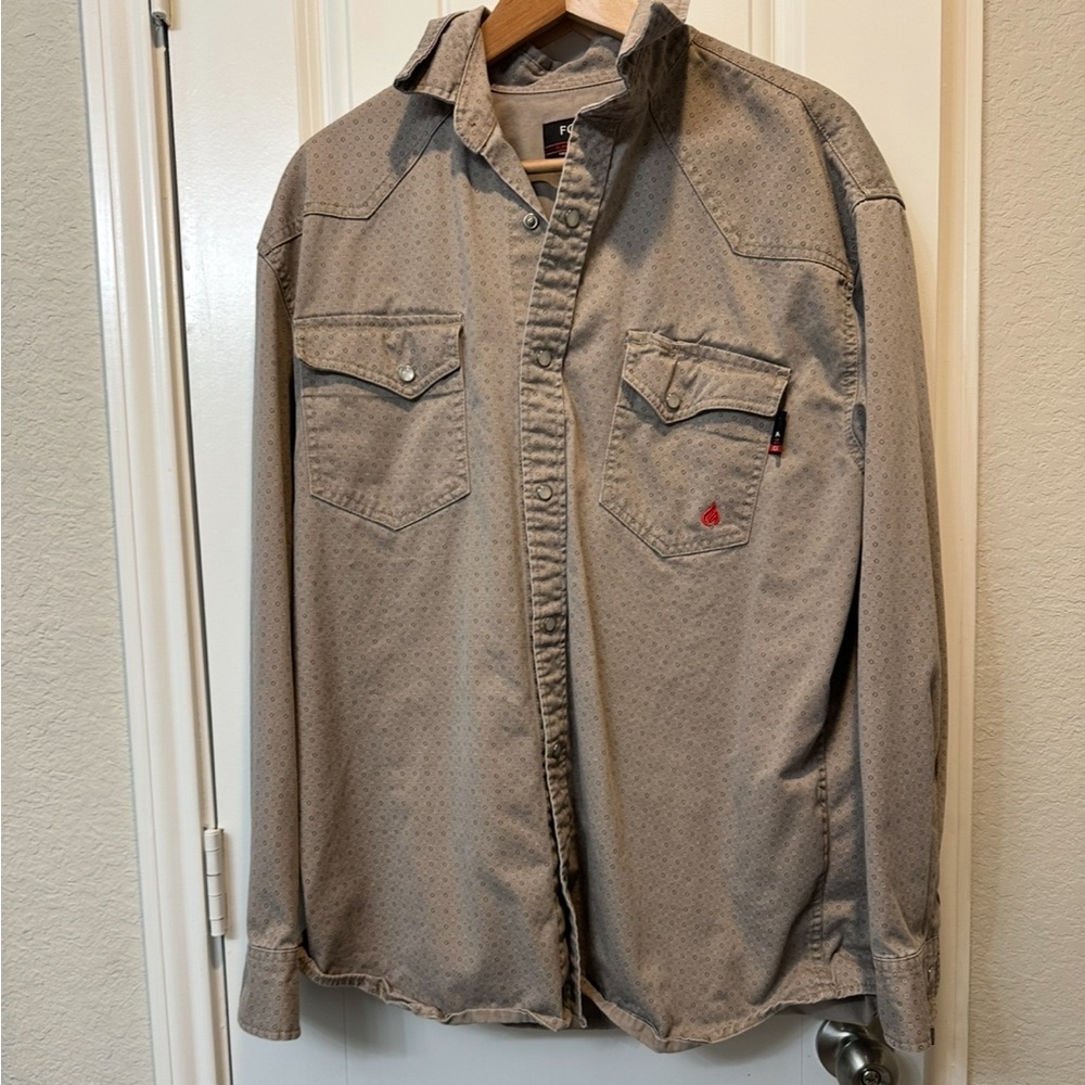 Men's Flame Resistant Work Wear Shirt